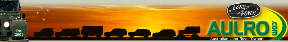 Australian Land Rover Owners Australian Land Rover Owners